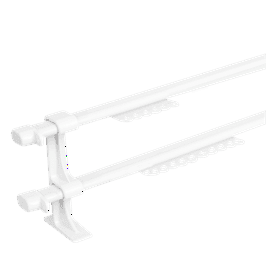 Fit and Supply -Builders Track Double White 3000 mm