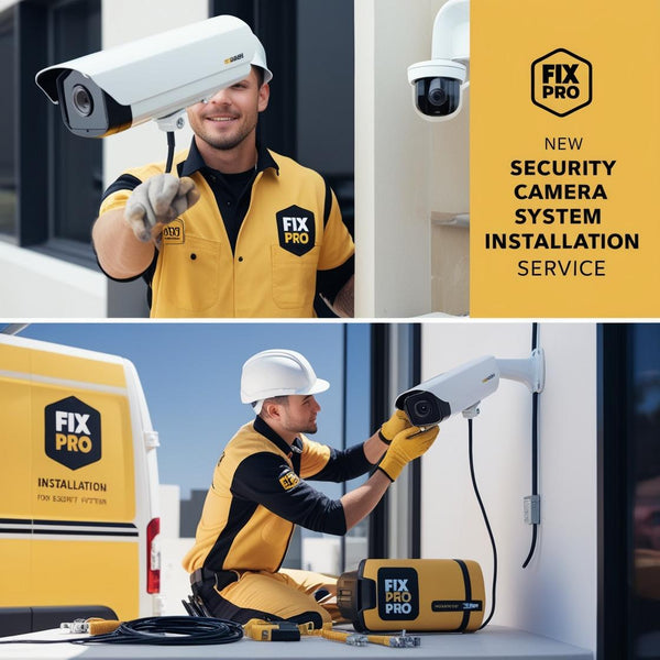 New Security Camera System Installation