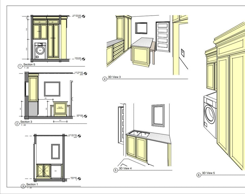 3D Kitchen Drawings - FixPro